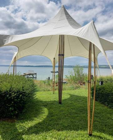 Bamboo Tents - Pavillon at the lake of Constance 1
