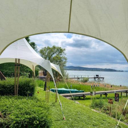 Bamboo Tents - Pavillon at the lake of Constance 2