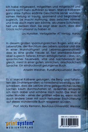 Book - Strahlenpendler "Radiation Commuter" in german, Marcel Kalberer (back)