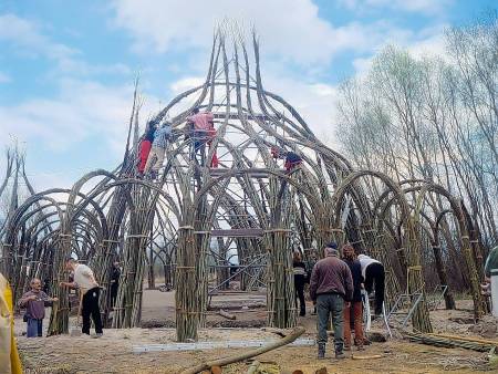 Willow Construction - Willow Dome - under construction 2